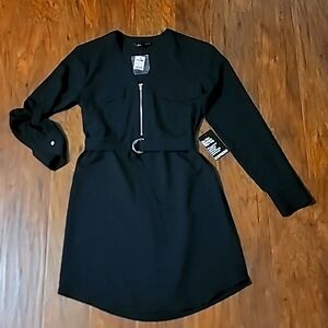 Black Shirt Dress by Express